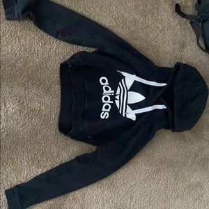 Adidas cropped hoodie